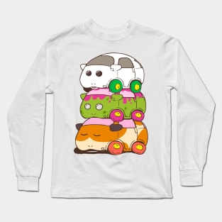 Pui Mol Car_Stack Long Sleeve T-Shirt